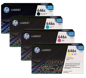 Original HP 646 Toner Cartridge Multipack (CE264X/CF031A/CF033A/CF032A)